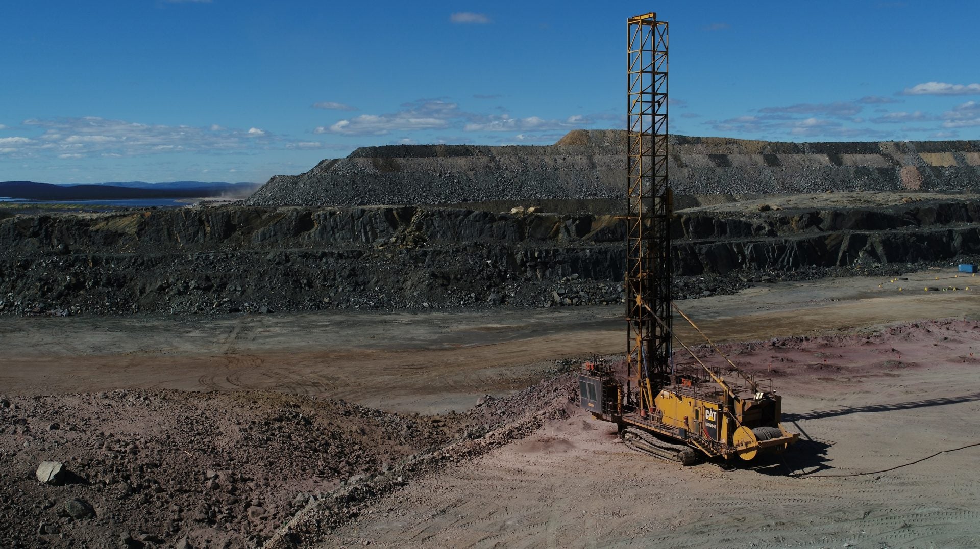 The first Emperor ROS at Quebec Iron Ore, Lake Bloom